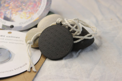 Komplekts: ORBS uzlīmes + Bazalta amulets